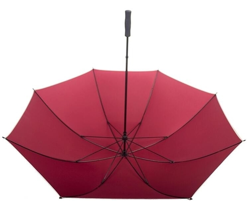 수동 개방형 유리 섬유 프레임 빅 사이즈 골프 우산