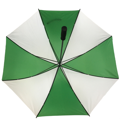 AZO 무료 190T 폴리에스터 수동 오픈 골프 우산, EVA 손잡이 포함